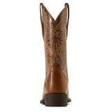 Ariat Women's Round Up Remuda Wide Square Toe Western Boot - Aged Tan