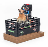 PBR BUCKING BULL AND RIDER