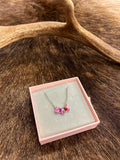 Vaquera Clara Necklace Pink Dahlia MBR10
