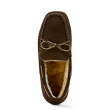 Ariat Men's Harrison Moccasin Slipper - Dark Brown