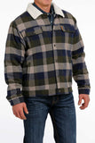 Cinch Men's Plaid Conceal Carry Trucker Jacket