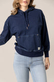 Kimes Ranch TESS WESTERN HOODIE - Indigo Blue