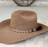 Horse Hair Hat Band - Cheatnut