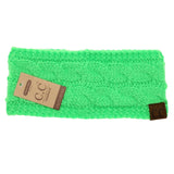 Solid Cable Knit CC Women's Fashion Headband