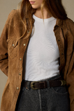 Akubra COWBOY'S LUCK Belt - Chocolate Brass