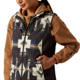 Women's Ariat Logo Softshell Print Vest - Thornstone 10062811