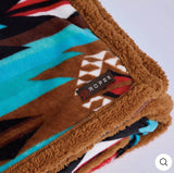 ROPER - Roper Blue Aztec Throw