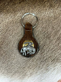 Western Concho Keyrings