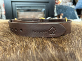 3.8cm wide Hobble belt with knife pouch