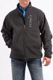 MEN'S BLACK BONDED CONCEALED CARRY JACKET
