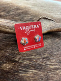 Vaquera Star Studs Pink Dahlia - MBR5