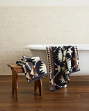 Pendleton - 3 PIECE TOWEL SET SPIDER ROCK BLACK / WHITE
