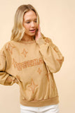 23244T - Distressed Vintage Washed Western Sweatshirt