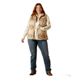 Ariat Women's Crius Insulated Vest - SAVANNAH WITH DUNE PRINT