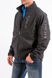 MEN'S BLACK BONDED CONCEALED CARRY JACKET