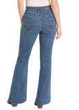 ROCK N ROLL DENIM HIGH RISE CLASSIC POCKET TROUSERS