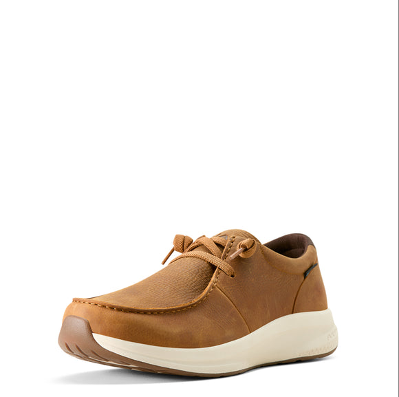 Ariat MEN'S BUCKEYE WATERPROOF SHOE - DUSTED WHEAT/CASHEW EMBOSS