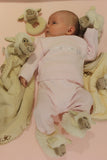Sheep Soft Plush Baby Slippers House Shoes, 0-6 months