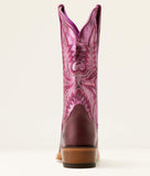 Ariat Ladies Futurity Flash Western Boot - CRIMSON GRAPE|MAGENTA SHINE 10053609