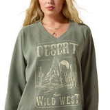 Ariat Women's Victoria Sweatshirt - Sea Spray 10071630