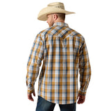 Ariat Men's
Pro Series Tiango Classic Fit Snap Shirt - GOLDEN BROWN PLAID 10071034