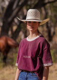 REBA RAE
OVERSIZED REBA RAE MAROON TEE
