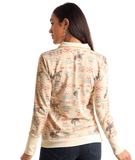 BUCKING HORSE QUARTER ZIP PULLOVER
