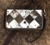 Cowhide Wallet - Single Zip - CWSZ003