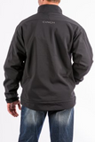 MEN'S BLACK BONDED CONCEALED CARRY JACKET