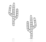 Montana Silversmiths Sparkling Saguaro Earrings