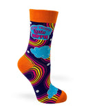 Stay-Trippy Little Hippie Women's Novelty Crew Socks