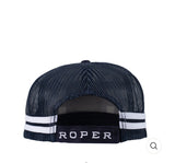 Roper Trucker Cap - RC2510 - Navy/White