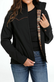 CINCH NEW WESTERN BLACK BONDED - LADIES JACKET - MAJ9849001
