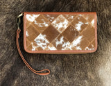 Cowhide Wallet - Single Zip - CWSZ003