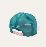 KIDS STETSON BRONCO TRUCKER PINK