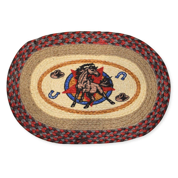 Braided Jute Table Mats, Design #8
