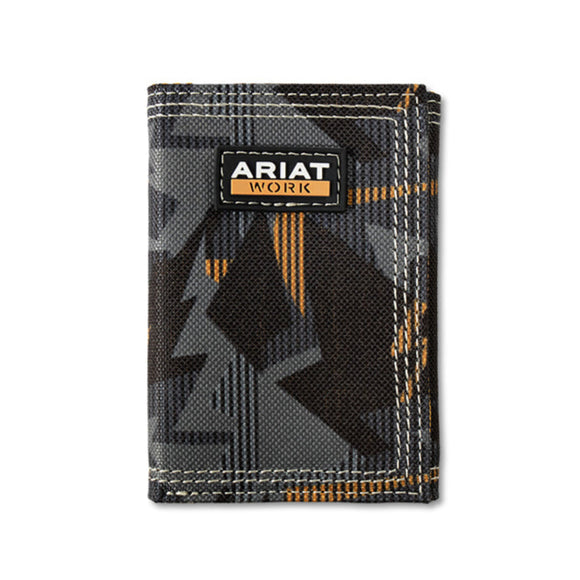 Ariat Boldprint Tri-Fold Work Wallet