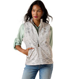 Women's Ariat Logo Softshell Vest - PEPPER SOUTHWEST 10071240
