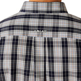 Ariat Wrinkle Free Ocean Classic Fit Shirt - Dark Blue 10054827