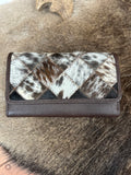 Cowhide Flap Wallet