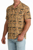 Cinch Camp Shirt - MTW1401058 BRN