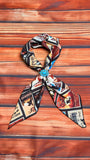 AV3000 WESTERN RODEO PRINT WILD RAG/SCARF 28x28