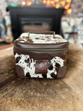 Cowhide Cosmetic Bath / Toiletries Bag