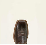 Ariat San Angelo VentTEK 360 Wide Square Toe Western Boot - CHOCOLATE CHIP|LOYAL BLUE