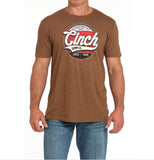 CINCH MEN’S T-SHIRT ‘GRAPHIC LOGO’ BROWN MTT1690685 BRN