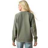 Ariat Women's Victoria Sweatshirt - Sea Spray 10071630