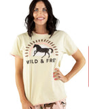 Wild & Free Women's Regular Fit PJ Tee