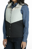 Cruel Denim WOMEN'S PUFFER VEST - BLUE