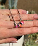 Vaquera Clara Necklace Pink Dahlia MBR10