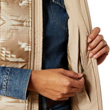 Ariat Women's Crius Insulated Vest - SAVANNAH WITH DUNE PRINT